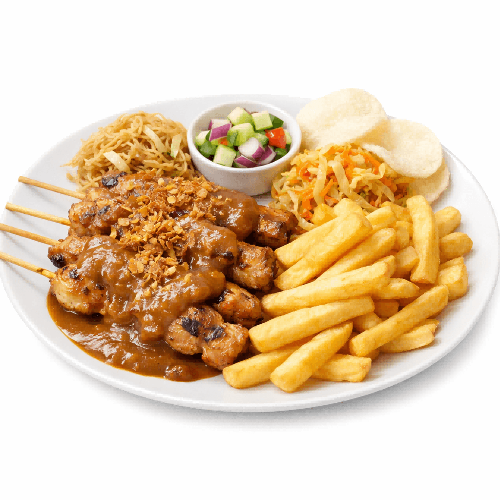 Kipsaté menu