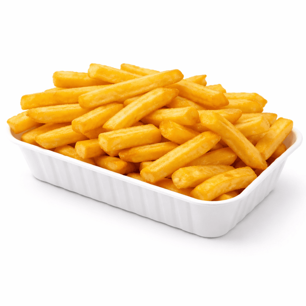 Friet pinda mayo